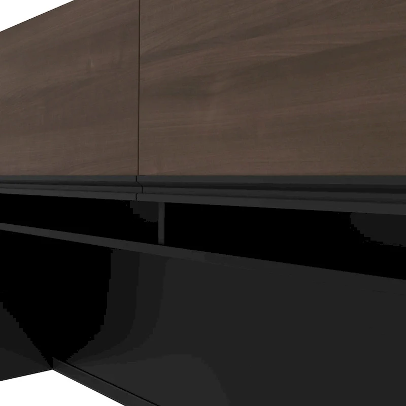 Connexion 72W L-Shaped Desk with Hutch and Pedestal