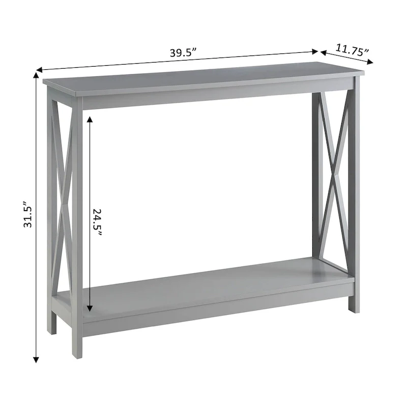 Convenience Concepts Console Table with Shelf