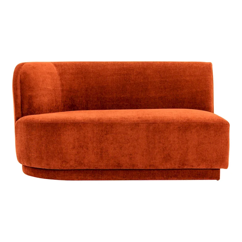 Aurelle Home Yanelli Modern 2-seat Left Sofa