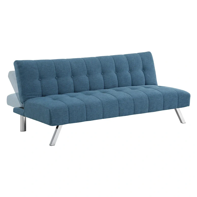 Futon with Stainless Steel Legs