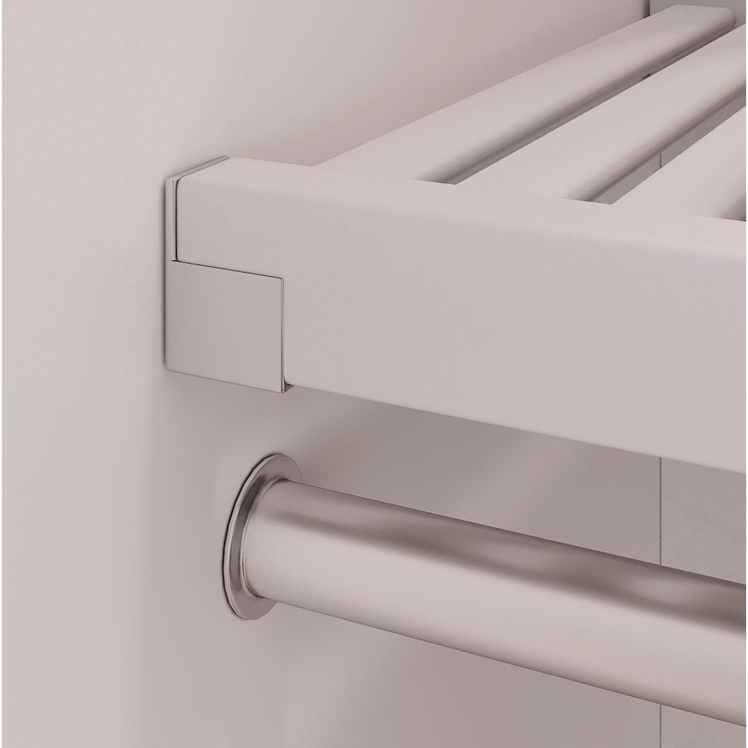 John Louis Home Solid Wood Reach-In Closet System White