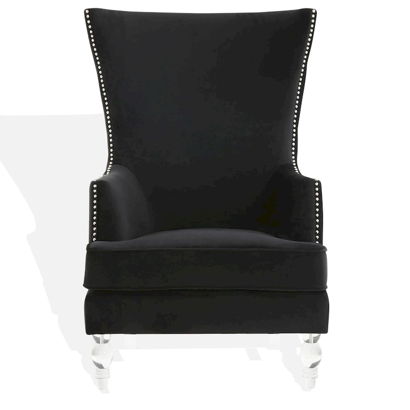 SAFAVIEH Couture Cath Modern Wingback Chair - 29Wx32Dx45H