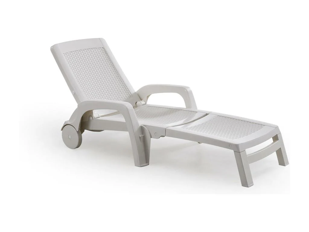 Sun Lounger - Blanc