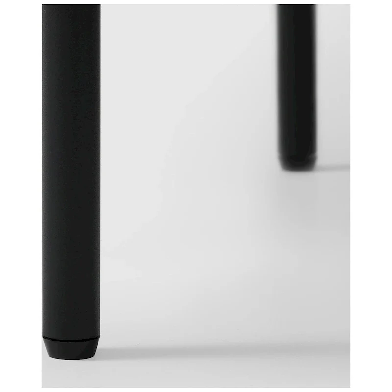 Bayville Mid-Century Curved Back Fabric Upholstered Metal Dining Chair (Set of 4)