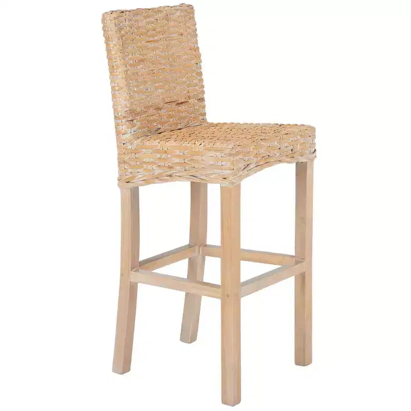 Tobie Rattan Bar Stool