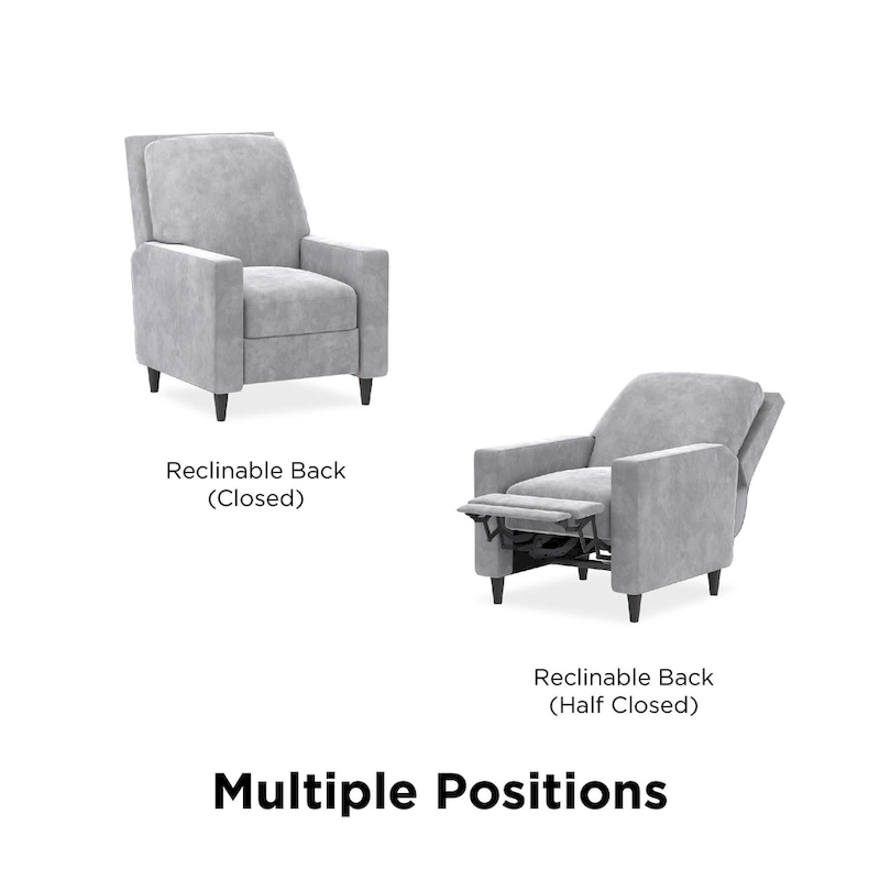 The Novogratz Lana Pushback Recliner