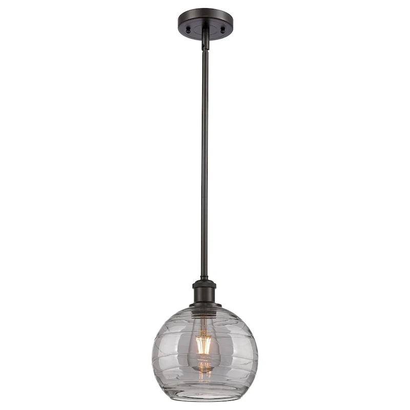 Innovations Lighting 516-1S-10-8 Athens Deco Swirl Pendant Athens Deco