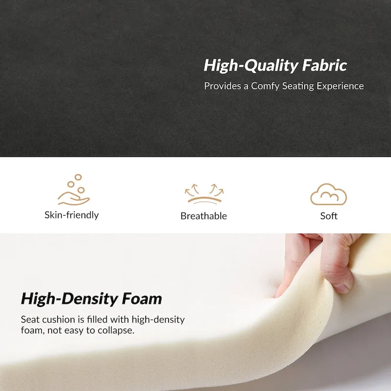 Justo 48 Wide Bench with Metal Base