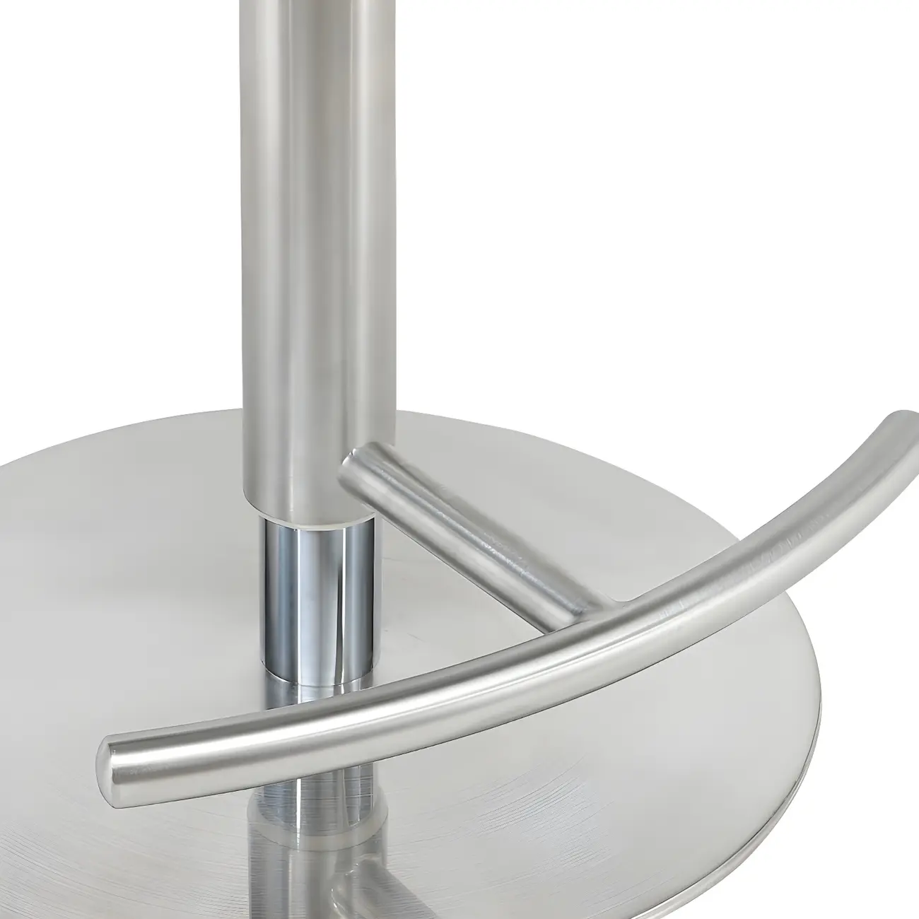 Modern Upholstered Leather Swivel Bar Stools with Adjustable Height