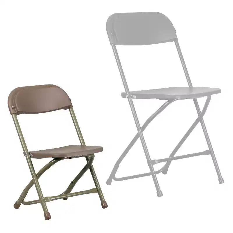 Flash Furniture 10 Pack Kids Plastic Folding Chair