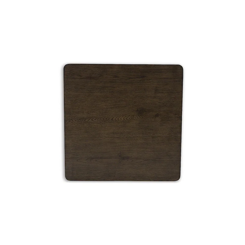 Signature Design by Ashley Veramond Dark Brown Square Cocktail Table - 42 W x 42 D x 18.63 H