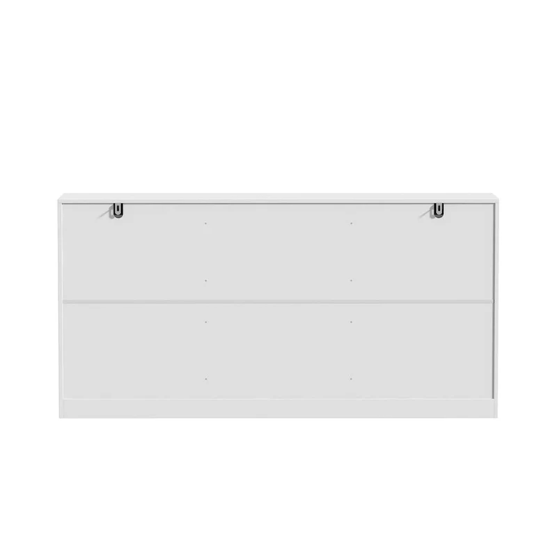 6-Drawer Dresser Cabinet, White, Arch Front, Seats N/A