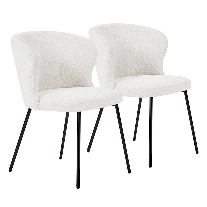 Modern Dining Chairs, Set of 2