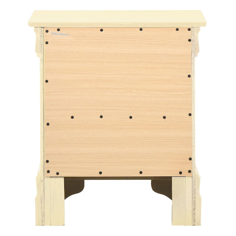 Louis Phillipe Traditional 2-drawer Wood Nightstand