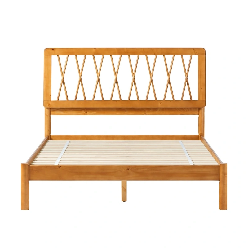 Middlebrook Designs X Spindle Solid Wood Full Bed