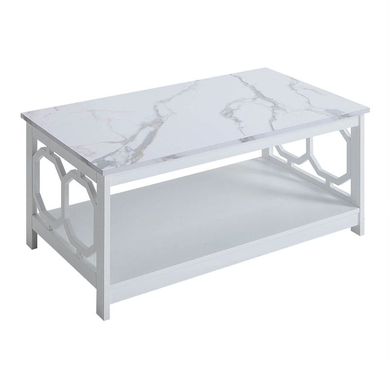 Convenience Concepts Omega Coffee Table with Shelf