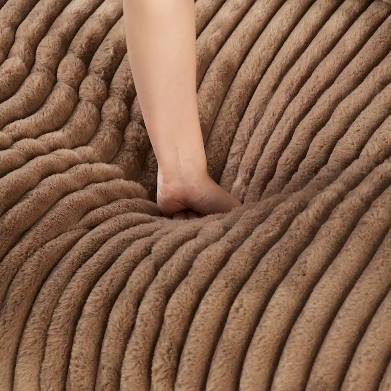 Soft Plush Modular Sectional Sofa Modern Upholstered Living Room Couch