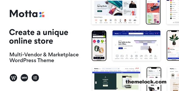 Motta v1.6.3 - Multi-Vendor and Marketplace WordPress Theme
