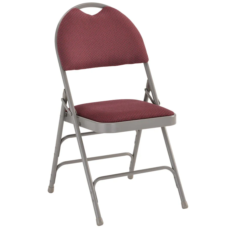 2 Pack Extra Large Ultra-Premium Triple Braced Folding Chair