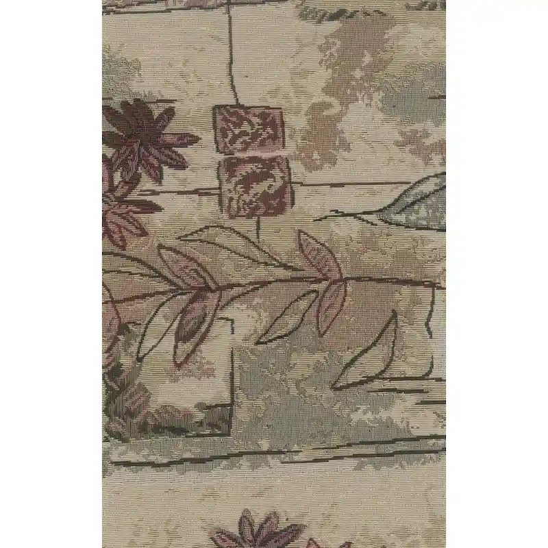 Bali Rattan Double Papasan Chair with Tapestry Cushion