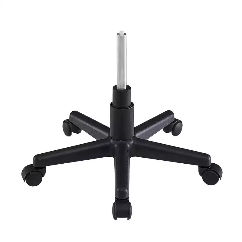 Gray / White Armless Swivel Office Chair, Height Adjustable, Seats 1