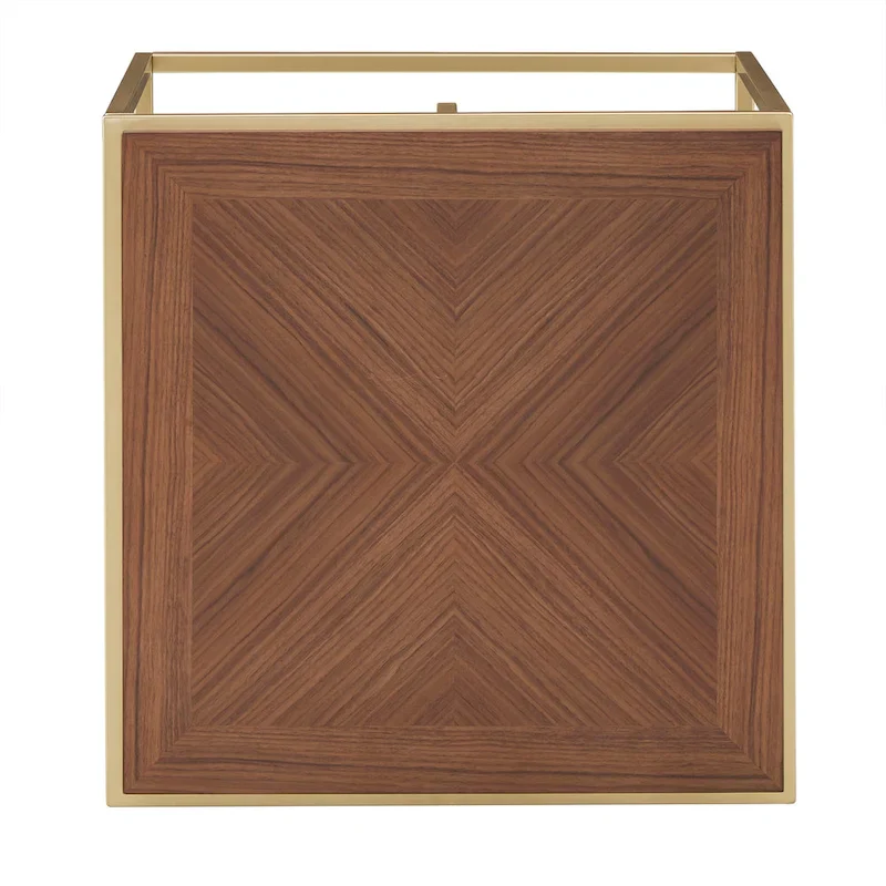 Cooke Square Table with Metal Base by iNSPIRE Q Modern