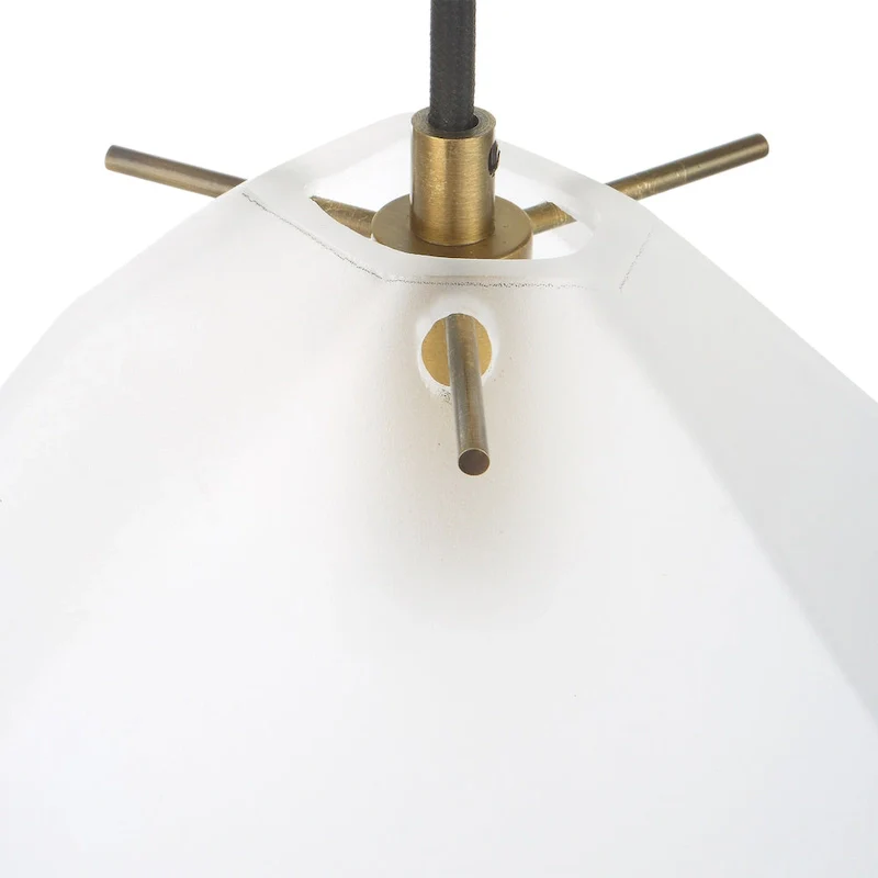 Uttermost Geodesic 1 Light Mini Pendant - 8 H X 8 dia. (in)