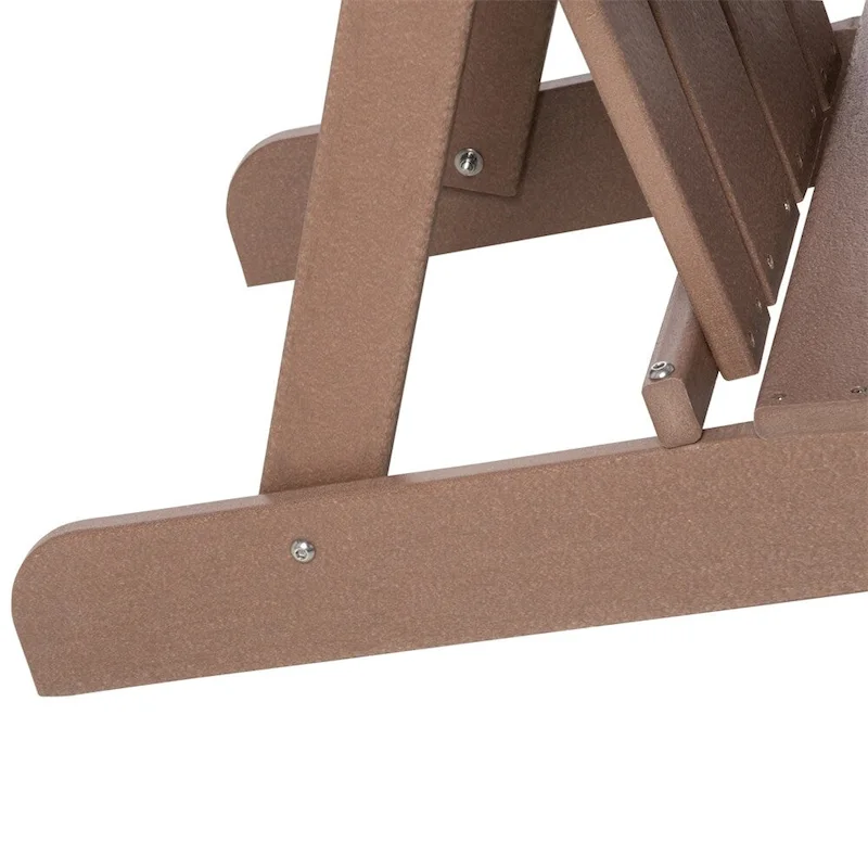 Adirondack Chair,Faux Wood Patio&Fire Pit Chair,Weather Resistant HDPE