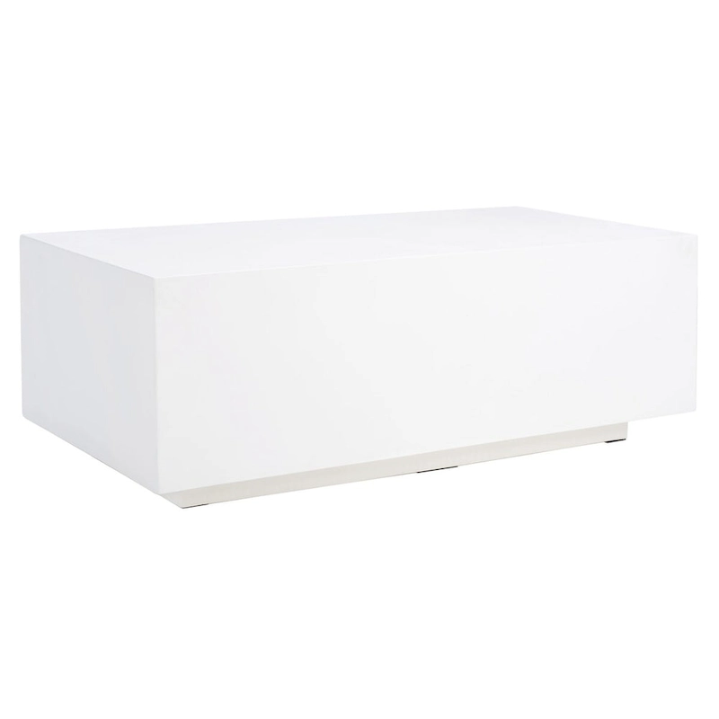 SAFAVIEH Dina Rectangle Coffee Table - 40 W x 20 D x 14 H - 40Wx20Dx14H