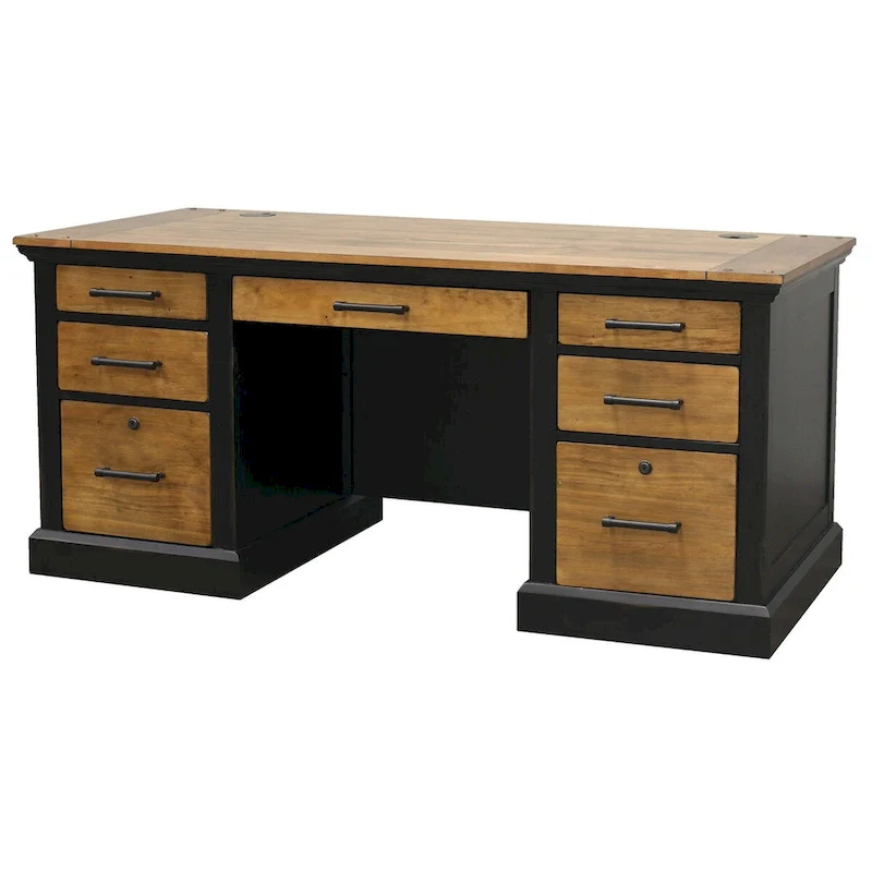 Executive Desk, Writing Table, Office Desk, Black