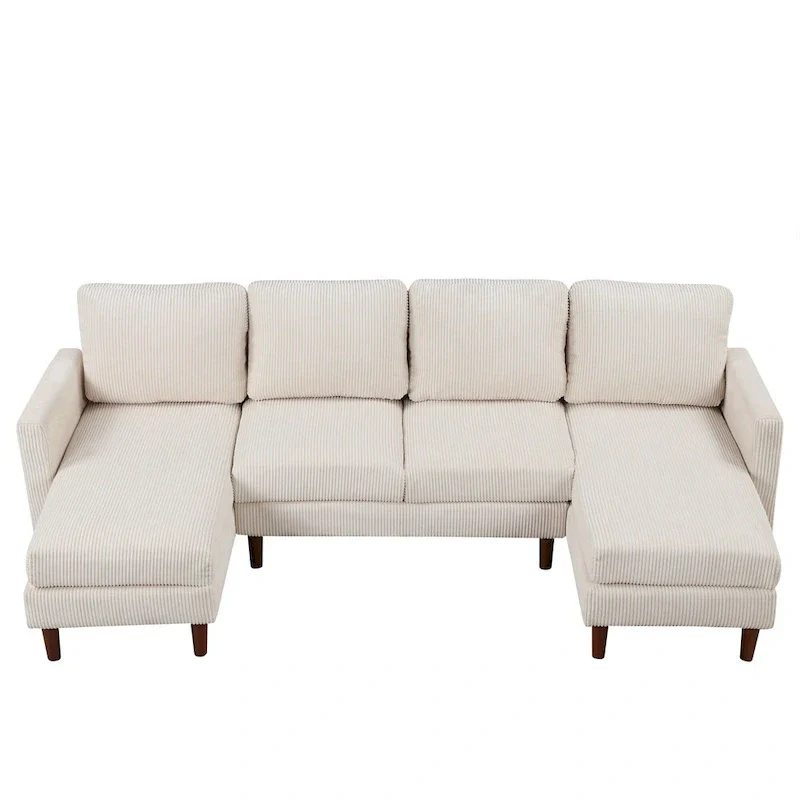 103W U-shaped Cushion Combination Sofa,