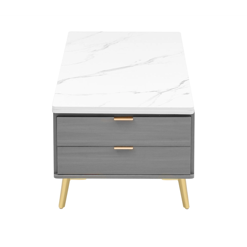 Lift Top Coffee Table Multi Functional Table with Drawers