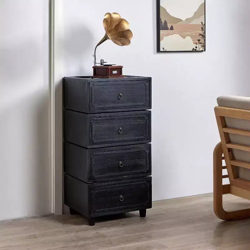 Oddone 2 - Drawer end table Set of 2 With Modular Design| ART OF LIVING DESIGNS