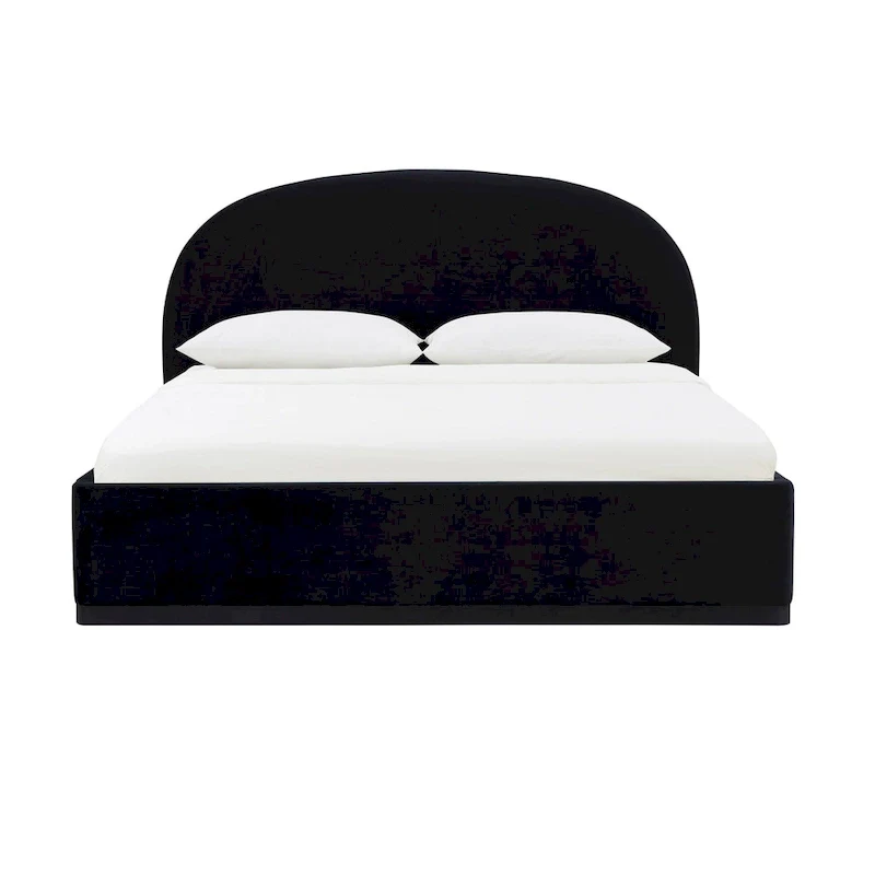 Marlow Velvet Upholstered King Bed