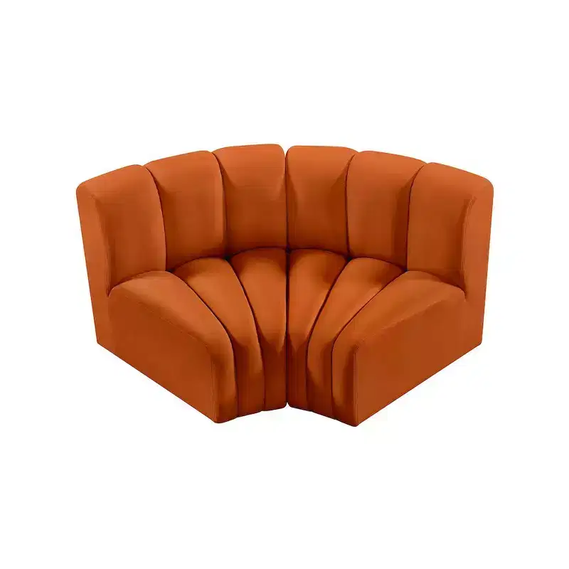 Meridian Furniture,Arc Velvet Modular Sofa