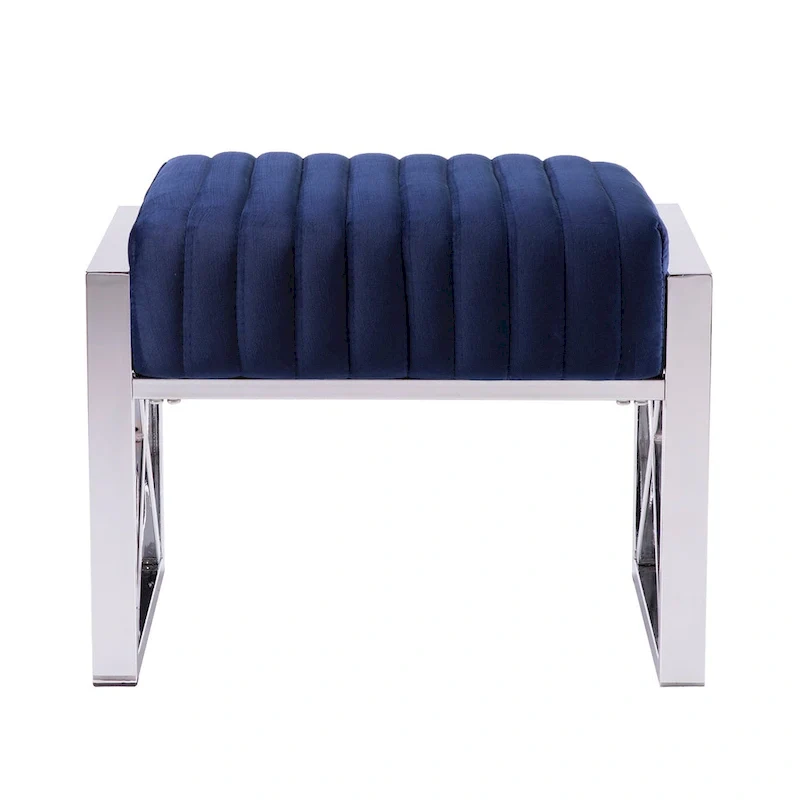SEI Furniture Brent Fabric Ottoman