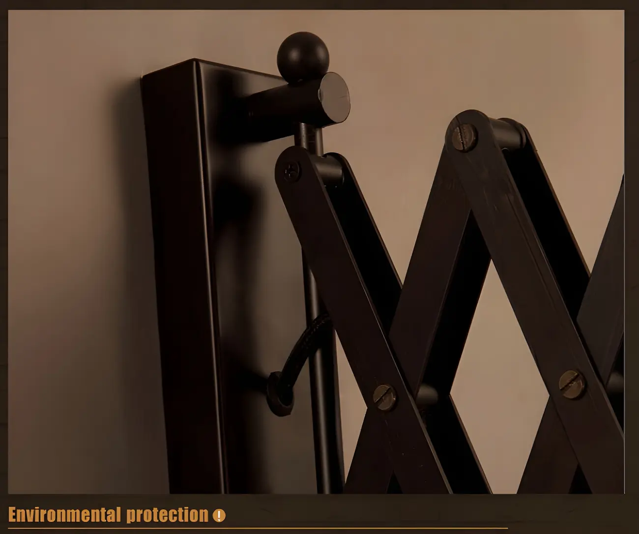 Retro Industrial Metal Black Swing Arm Wall Light