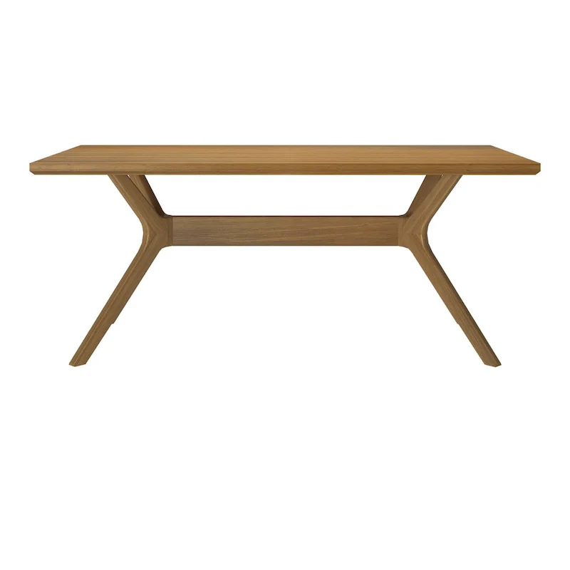 Cross Leg Rectangular Dining Table 72