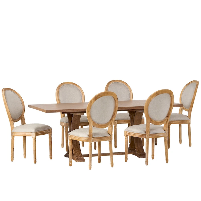 Derring 7 Piece Dining Set by Christopher Knight Home