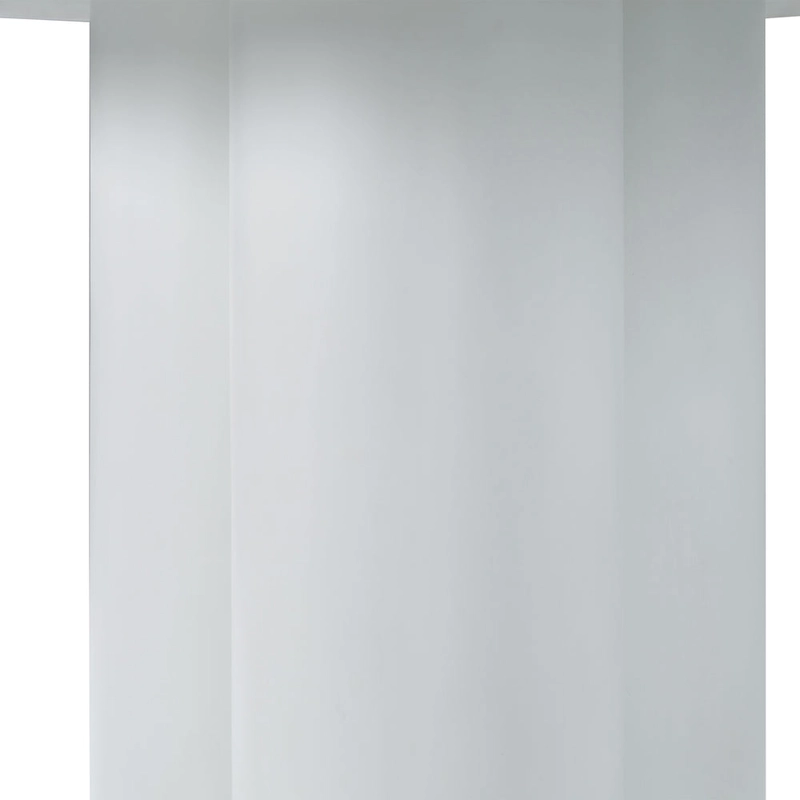 Modrest Bruni - Modern White Concrete End Table