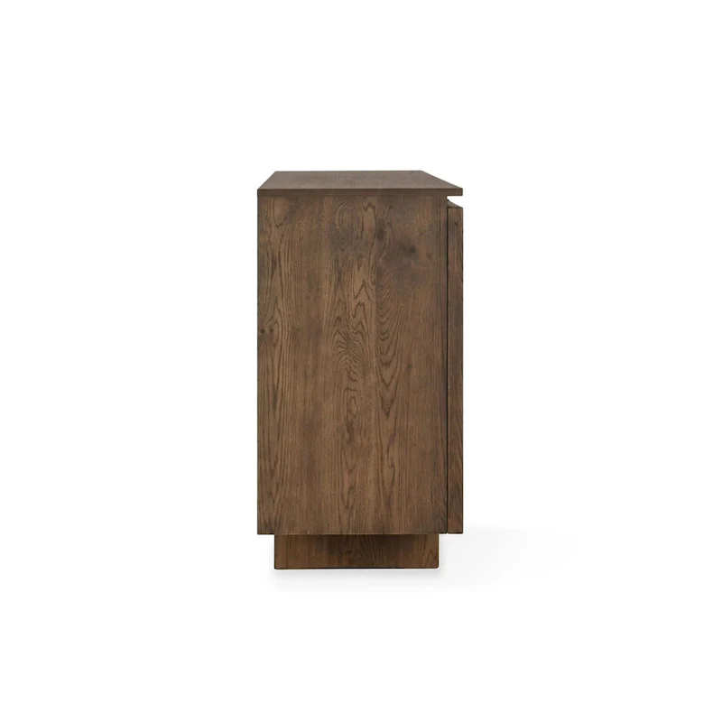 Classic Home Roya Oak Veneer Sideboard Buffet