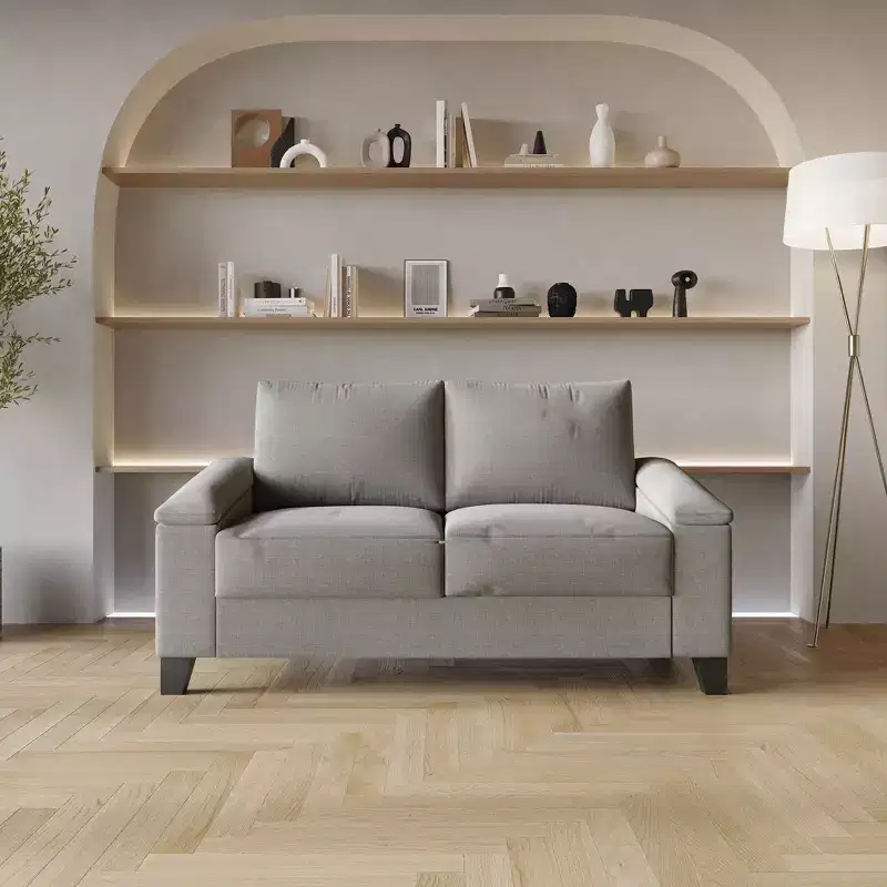 ChaletPosh Linen Love Seat