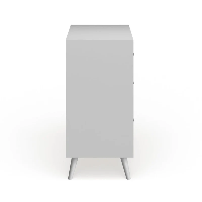 Mid-century Wood 3-drawer Small Chest