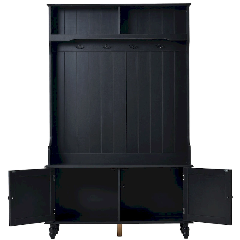 Hall Tree with 4 Hooks