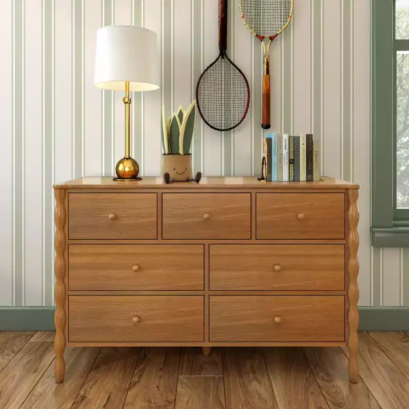 Jenny Lind 3 over 4 Drawer Dresser
