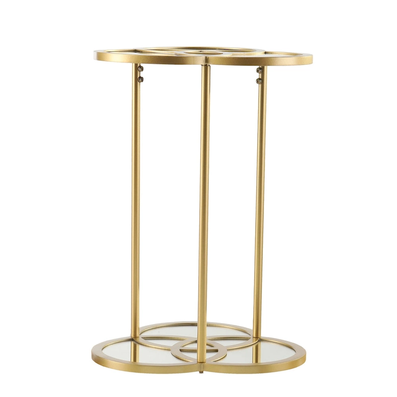 SEI Furniture Shelton Geometric Accent Table