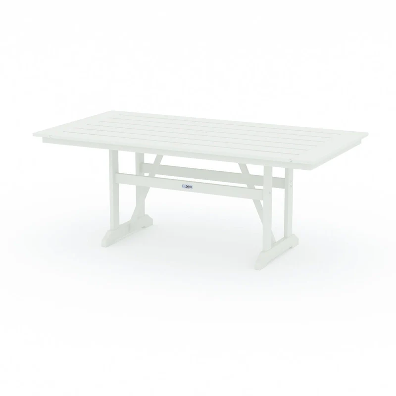 LuXeo Tuscany Sling Swivel Dining 7-Piece Set