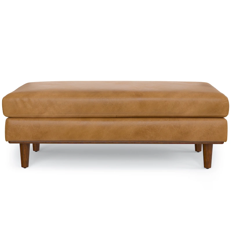 WYNDENHALL Brixley 49 inch Wide Mid-Century Modern Table Ottoman