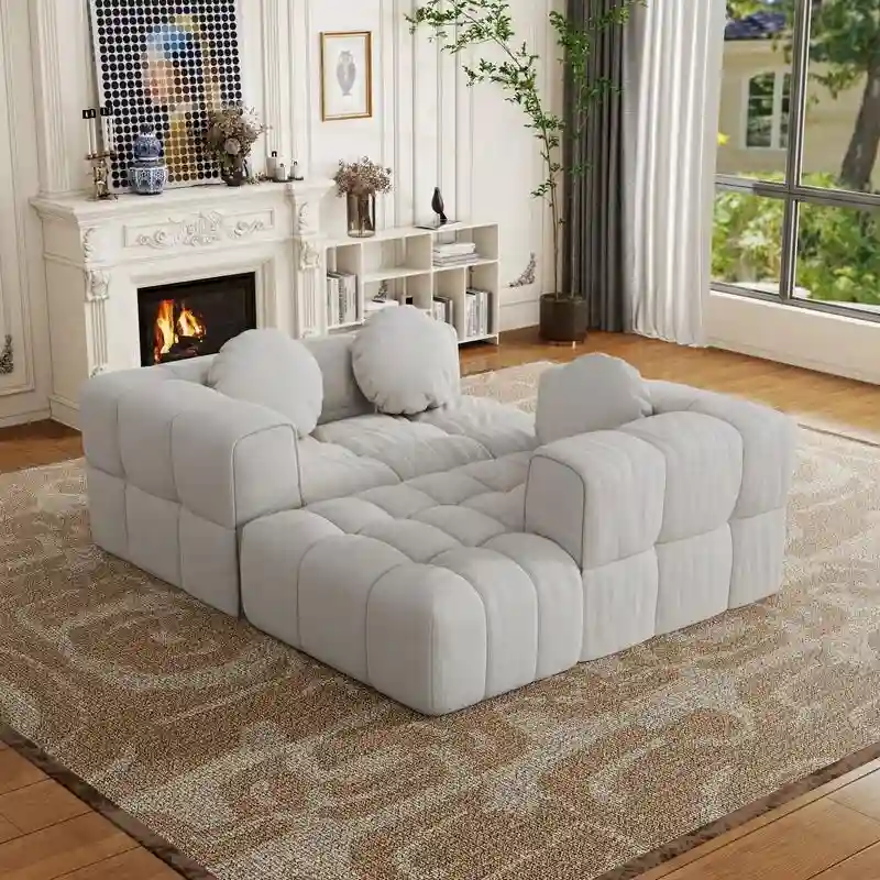 103 L-Shaped Modular Sofa, Free Combination (Left and Right Facing)
