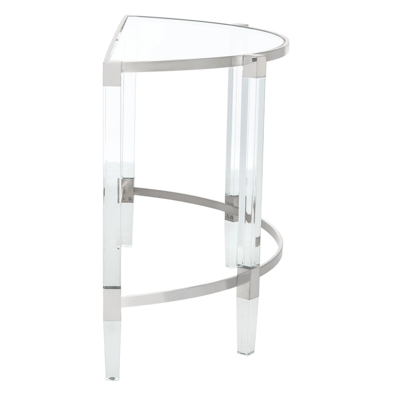 SAFAVIEH Couture Gunel Acrylic Console Table - 47.2  W x 17.7  L x 28.7  H - 47Wx18Dx29H
